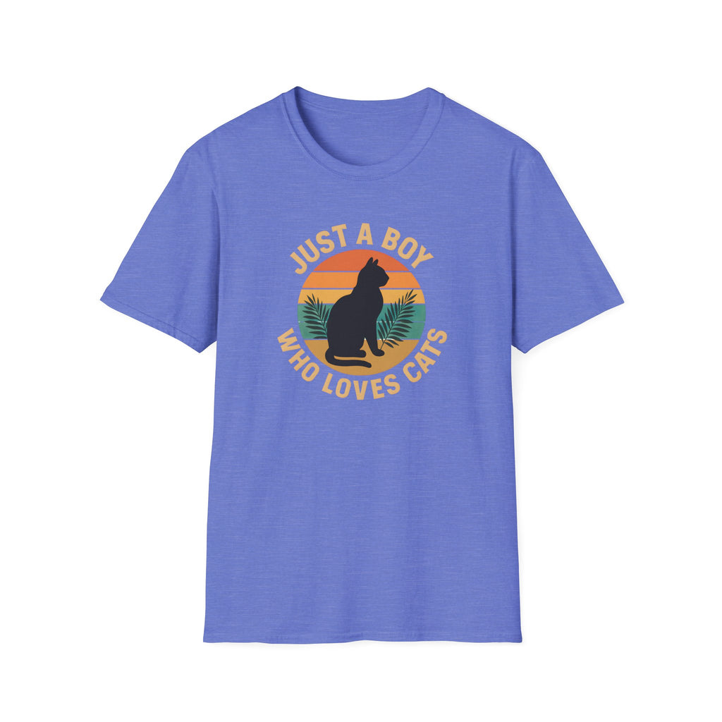 Boy Who Loves Cats T-Shirt