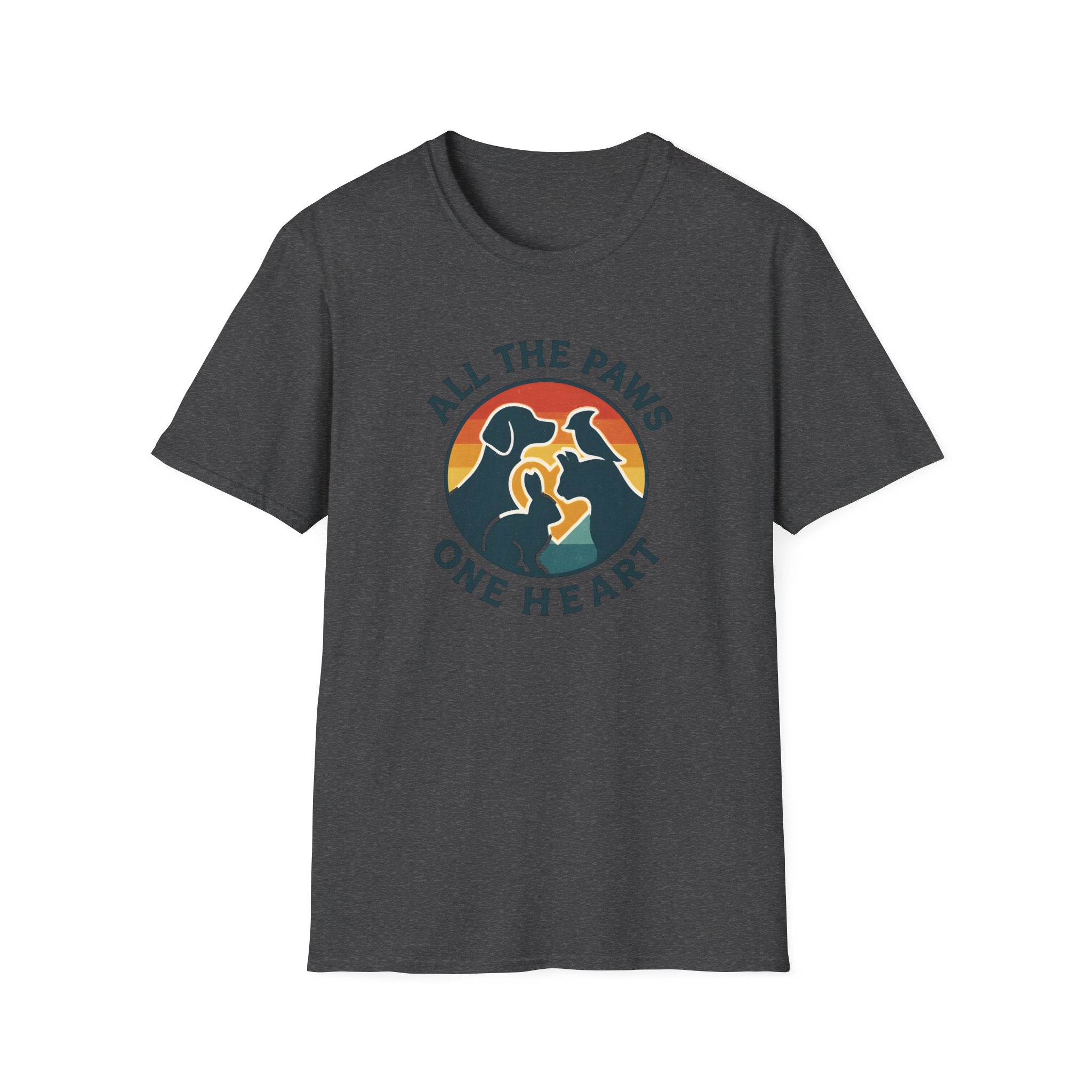 Dogs Form Heart T-Shirt