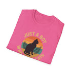 Boy Who Loves Cats T-Shirt