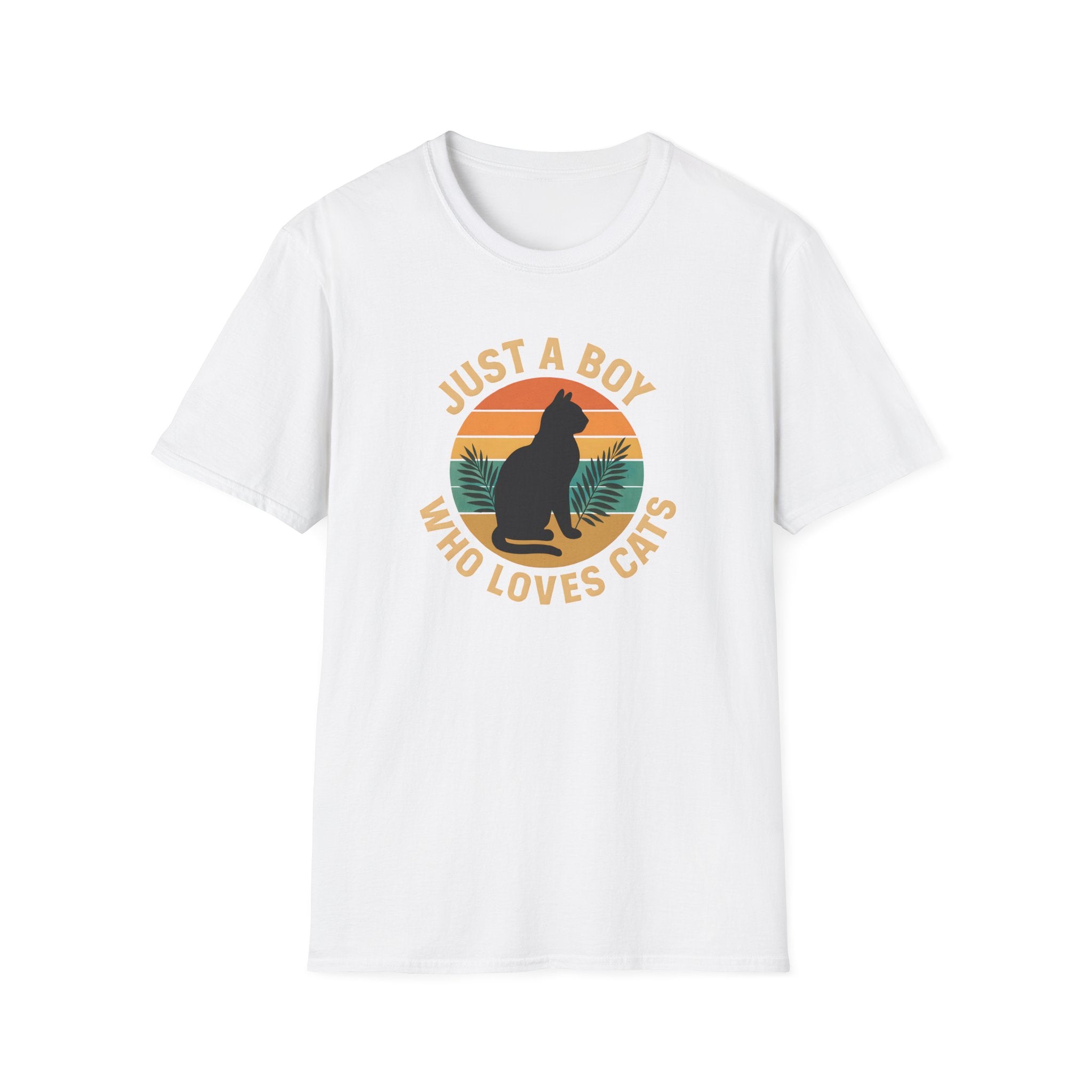 Boy Who Loves Cats T-Shirt