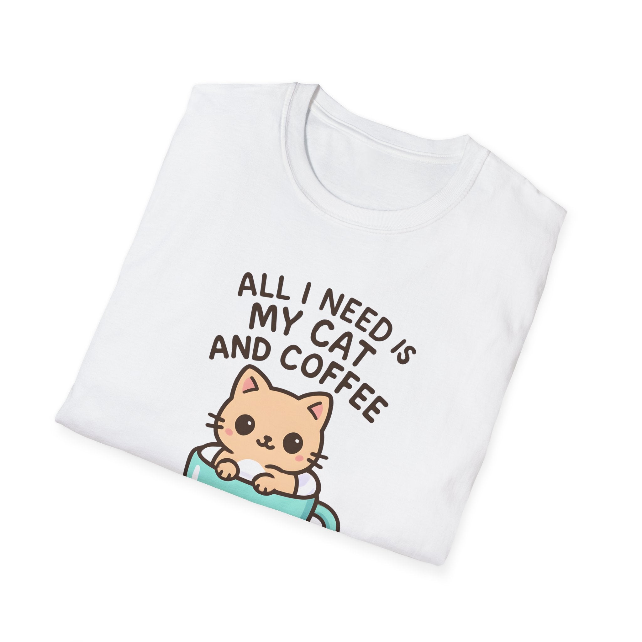 Cat in Coffee Cup T-Shirt
