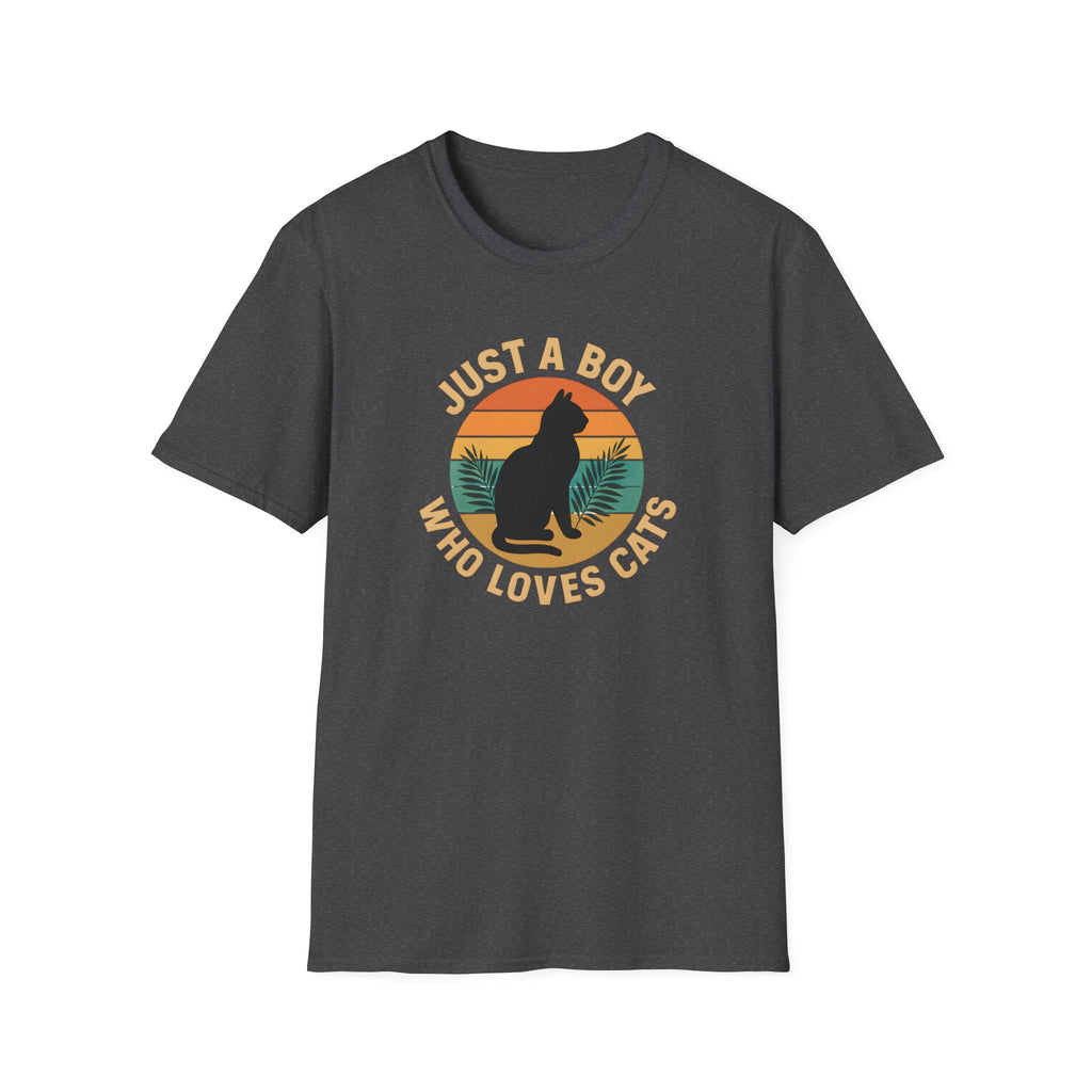 Boy Who Loves Cats T-Shirt