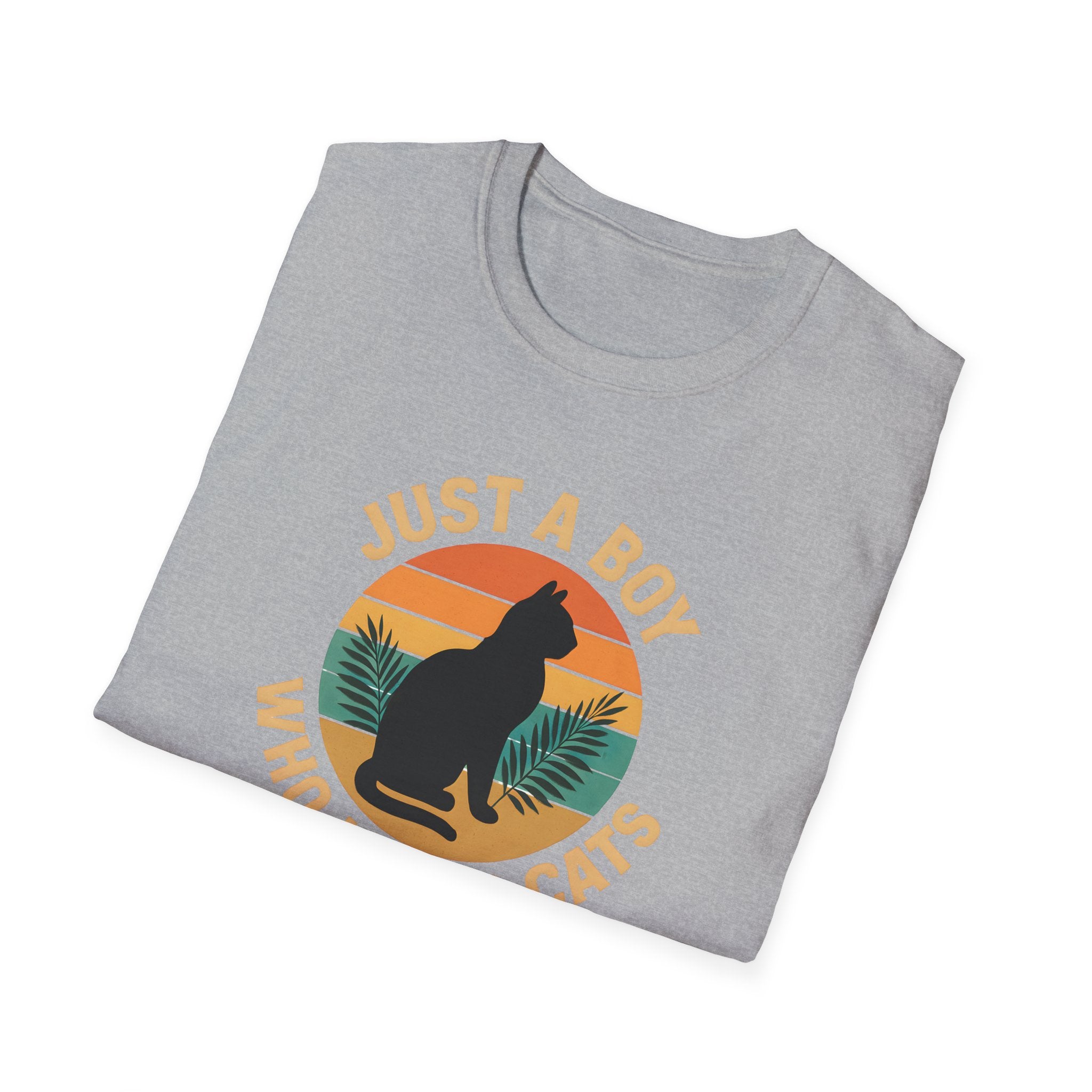 Boy Who Loves Cats T-Shirt